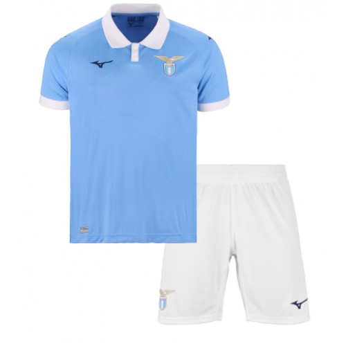 Stroje piłkarskie Lazio Koszulka Podstawowej dla dzieci 2026-27 Krótki Rękaw (+ szorty)
